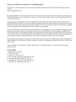 Topic 48: Express your opinion on the importance of studying geography