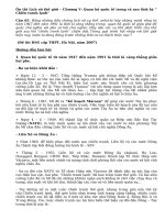 Câu 65: Chứng minh từ 1947  1991 là thời kì ” Chiến tranh lạnh”, liên hệ đến VN