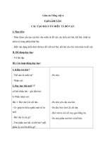 Giáo án tiếng việt 4 tuần 14 bài tập làm văn   cấu tạo bài văn miêu tả đồ vật 