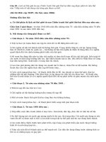 Câu 81: Các thời kỳ lịch sử sau chiến tranh thế giới 2