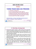 Tương Tranh Giữa Các Process