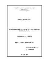 Nghiên cứu chế tạo màng siêu dẫn nhiệt độ cao gdba2cu3o6 7