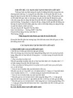 CHUYÊN đề các DẠNG bài tập DI TRUYỀN LIÊN kết 