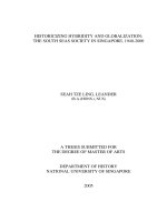 The south seas society in singapore, 1940   2000