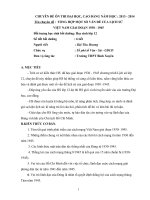 TỔNG hợp một số vấn đề CỦA LỊCH sử VIỆT NAM GIAI ĐOẠN 1930   1945 