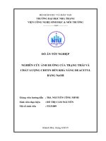 Nghiên cứu ảnh hưởng của trạng thái và chất lượng chitin đến khả năng deacetyl bằng NaOH