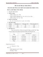 ĐỒ ÁN THI CÔNG ĐẠI HỌC XD