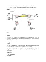 Khám Phá Những Lưu Lượng Chạy Qua Router