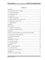 Thiết kế nhà máy bột mì theo phương pháp khô năng suất 60 tấn sản phẩmca