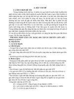 PHƯƠNG PHÁP GIẢI các DẠNG bài tập DI TRUYỀN LIÊN kết – HOÁN vị GEN 