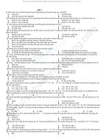 Bộ đề thi vi mô có đáp án gồm 50 câu trắc nghiệm môn kinh tế vĩ mô