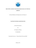 Preventing aircraft ground handling delays