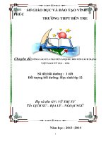 CÔNG LAO CỦA NGUYỄN ái QUỐC đối với CÁCH MẠNG VIỆT MAM từ 1911 – 1920 