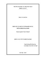 Một số vấn đề về tính đối ngẫu  thí nghiệm hai khe