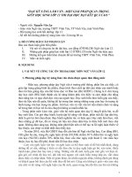 DẠY kỹ NĂNG làm văn – một số giải pháp quan trọng giúp học sinh lớp 12 thi đại học đạt kết quả cao 