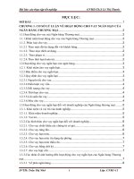 Đề tài phân tích tình hình cho vay ngắn hạn đối với doanh nghiệp ngân hàng thương mại cổ phần Phương Đông