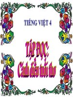 Bài giảng tiếng việt 4 tuần 15 bài tập đọc   cánh diều tuổi thơ 