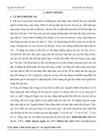 chuyên đề ôn thi đại học  về tác phẩm “chiếc thuyền ngoài xa” của tác giả nguyễn minh châu 