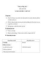 Giáo án tiếng việt 4 tuần 15 bài tập làm văn   luyện tập miêu tả đồ vật 