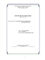 TÊN CHUYÊN đề tác PHẨM NGƯỜI lái đò SÔNG đà  của NGUYỄN TUÂN 