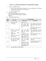 giáo án TIẾT 8  vị TRÍ TƯƠNG đối của HAI ĐƯỜNG TRÒN 