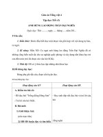 Giáo án tiếng việt 4 tuần 21 bài tập đọc   anh hùng lao động trần đại nghĩa