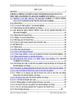 Báo cáo thực tập đề tài kế hoạch sản xuất và tiêu thụ sản phẩm của doanh nghiệp xây dựng