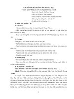 CHUYÊN đề bồi DƯỠNG ôn THI đại học truyện ngắn “rừng xà nu” của nguyễn trung thành 