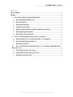 bình sai tham số lưới mặt bằng khác độ chính xác