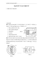 lý thuyết và bài tập máy điện 1
