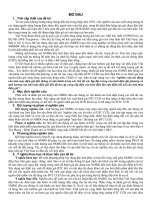 Tóm tắt luận án tiến sĩ nghiên cứu các chế độ làm việc và ảnh hưởng của nhà máy phát điện chạy bằng sức gió kết nối với lưới điện  NCS nguyễn duy khiêm 