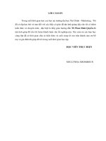 Luận văn thạc sĩ  giải pháp phát triển du lịch sinh thái ở tỉnh salavan đến năm 2020 