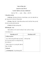 Giáo án tiếng việt 4 tuần 21 bài luyện từ và câu   vị ngữ trong câu kể ai thế nào