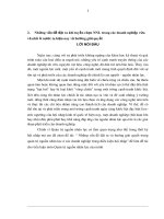 Tiểu luận tuyển chọn nguồn nhân lực trong các doanh nghiệp 