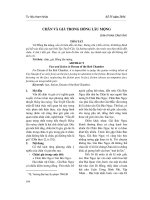 CHÂN và GIẢ TRONG HỒNG lâu MỘNG 