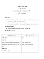Giáo án Tiếng Việt 4 tuần 17 bài Tập làm văn - Luyện tập xây dựng đoạn văn miêu tả đồ vật