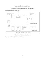bài tập lớn cung cấp điện