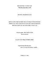 Định lượng một số hợp chất có hoạt tính sinh học trong các mẫu nấm lớn ở vùng Bắc Trung Bộ bằng phương pháp sắc ký lỏng hiệu năng cao