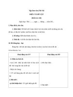 Giáo án tiếng việt 4 tuần 20 bài tập làm văn   miêu tả đồ vật (kiểm tra viết)