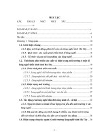 Nghiên cứu đề xuất giải pháp tổng hợp xử lý ô nhiễm nhằm bảo vệ môi trường và phát triển theo hướng bền vững cho làng nghề chế biến tinh bột sắn   cát quế   hoài đức   hà tây  luận văn t 