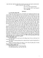 CHUYÊN đề một số PHƯƠNG PHÁP GIẢI bài tập QUẦN THỂ NGẪU PHỐI và QUẦN THỂ tự PHỐI 