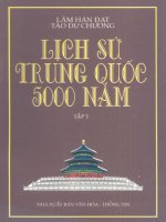 Lịch sử trung quốc 5000 năm tập 1 