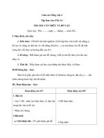 Giáo án tiếng việt 4 tuần 21 bài tập làm văn   trả bài văn miêu tả đồ vật