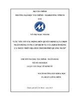 Luận văn thạc sĩ chiến lược phát triển nguồn nhân lực của trường cao đẳng tài chính bắc lào đến năm 2025 