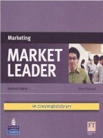 Market Leader Business English Marketing