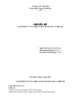 CƠ sở PHÂN tử của HIỆN TƯỢNG DI TRUYỀN và BIẾN dị 