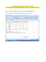 Hướng dẫn định dạng theo điều kiện trong excel tự động báo màu đỏ, xanh,...theo ý muốn để không mất thời gian quản lý