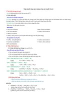 Hóa vô cơ tóm tắt lý thuyết THPT