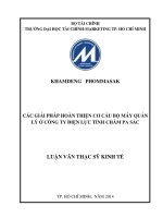 HOÀN THIỆN CÔNG tác THU THUẾ đối với các DOANH NGHIỆP TRÊN địa bàn TỈNH ắt TA pư 