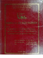 Vấn đề bảo vệ môi trường trong thương mại quốc tế – thực trạng và giải pháp đặt ra đối với việt nam 